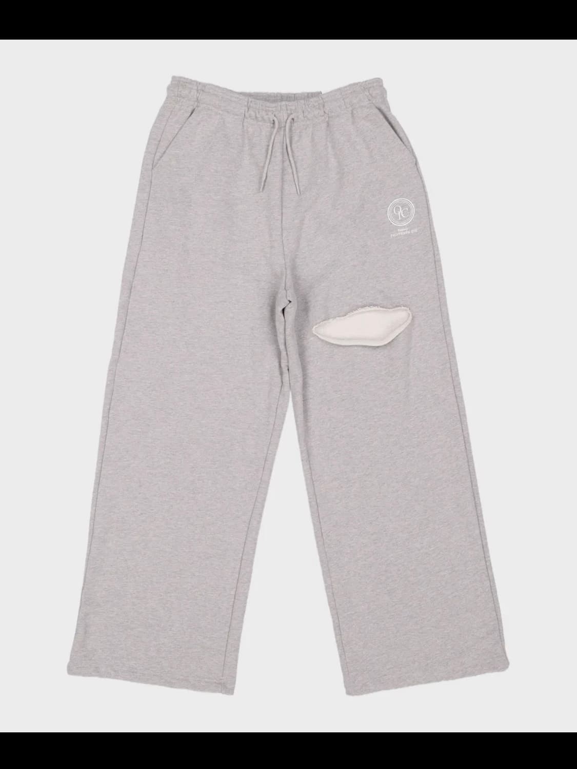 Oioi 컬렉션 컷아웃 스웻팬츠 상품이미지3