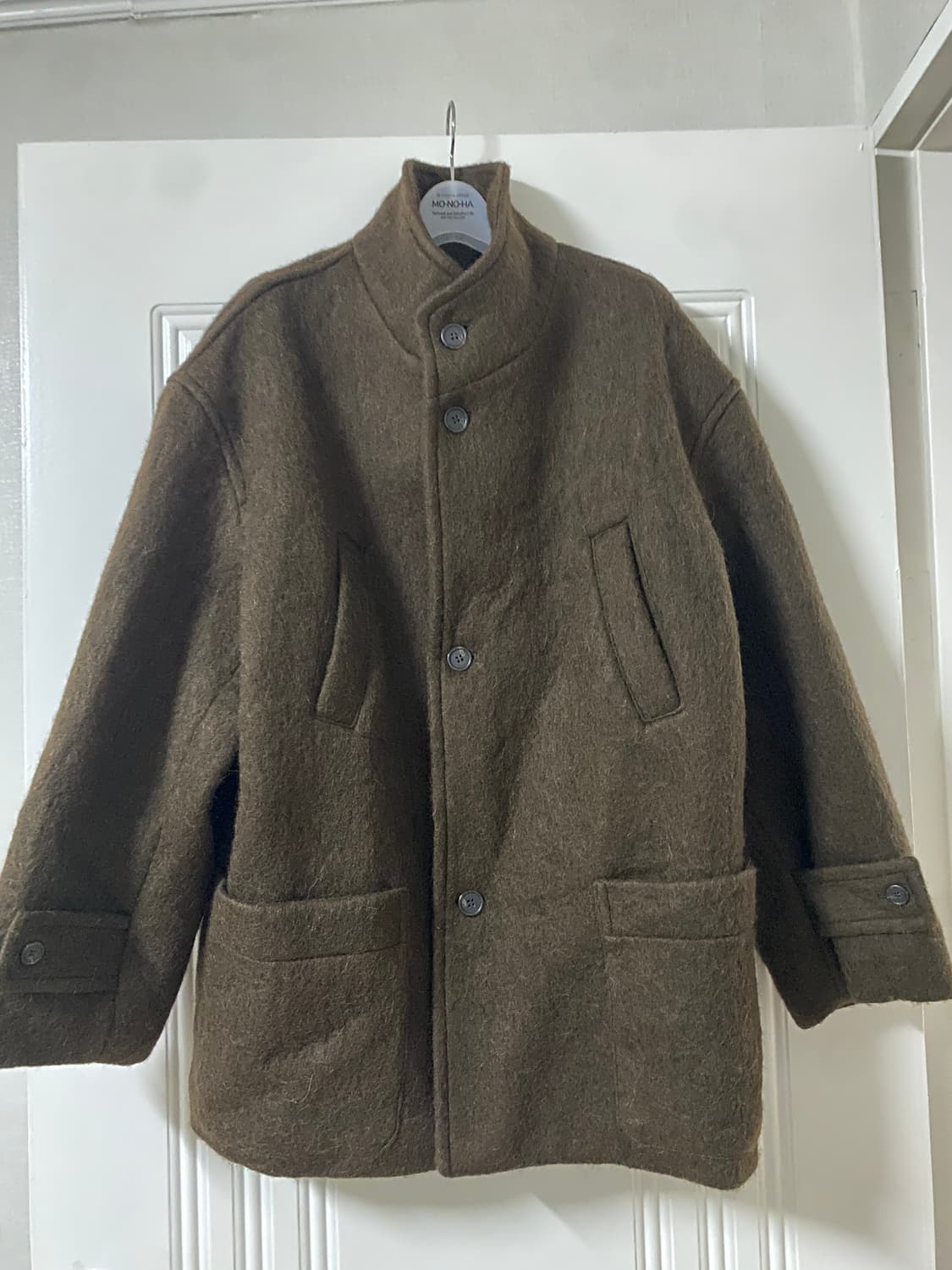 더베를린 알파카 하프코트 상품이미지5