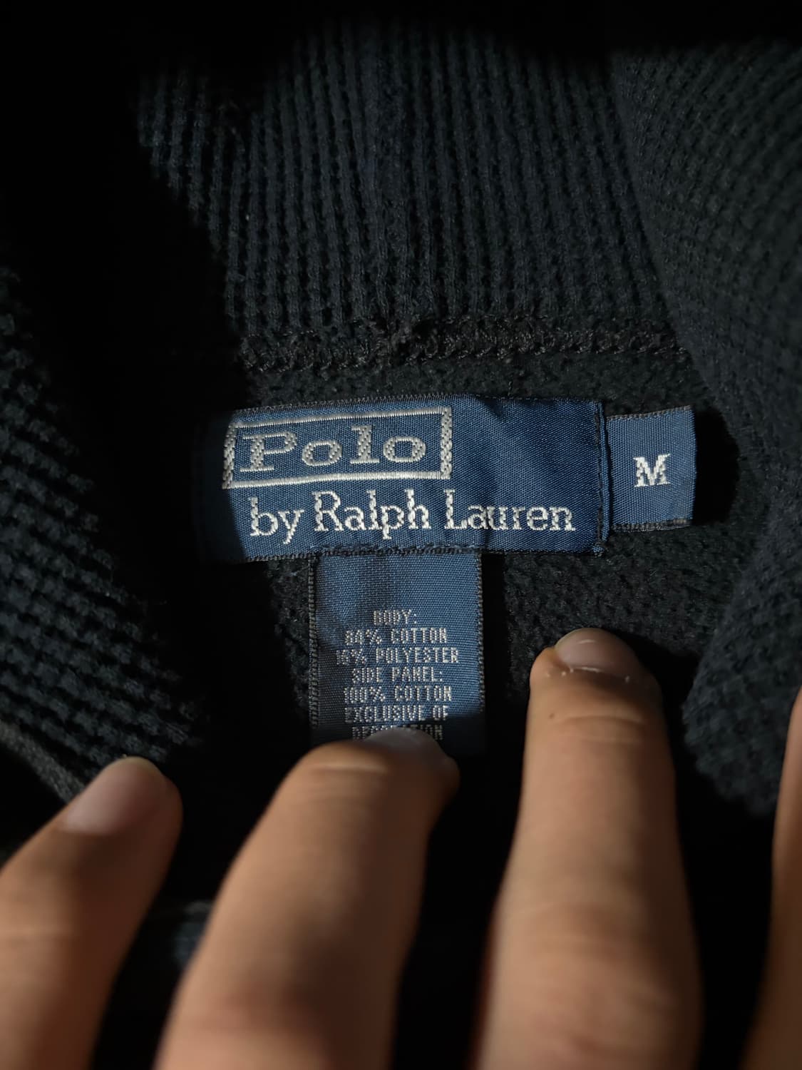 폴로 빅포니 후드티 검빨 상품이미지3