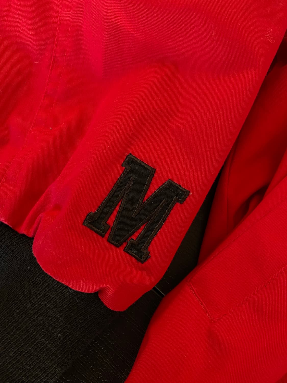 (M) 90s 빈티지 말보로 리버시블 봄버 자켓 상품이미지8