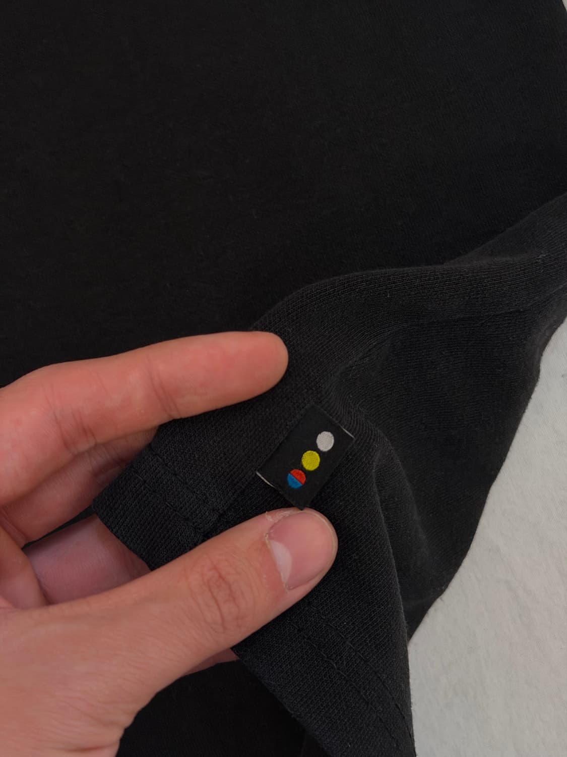 아이앱 스튜디오 반팔 티셔츠 블랙 상품이미지3