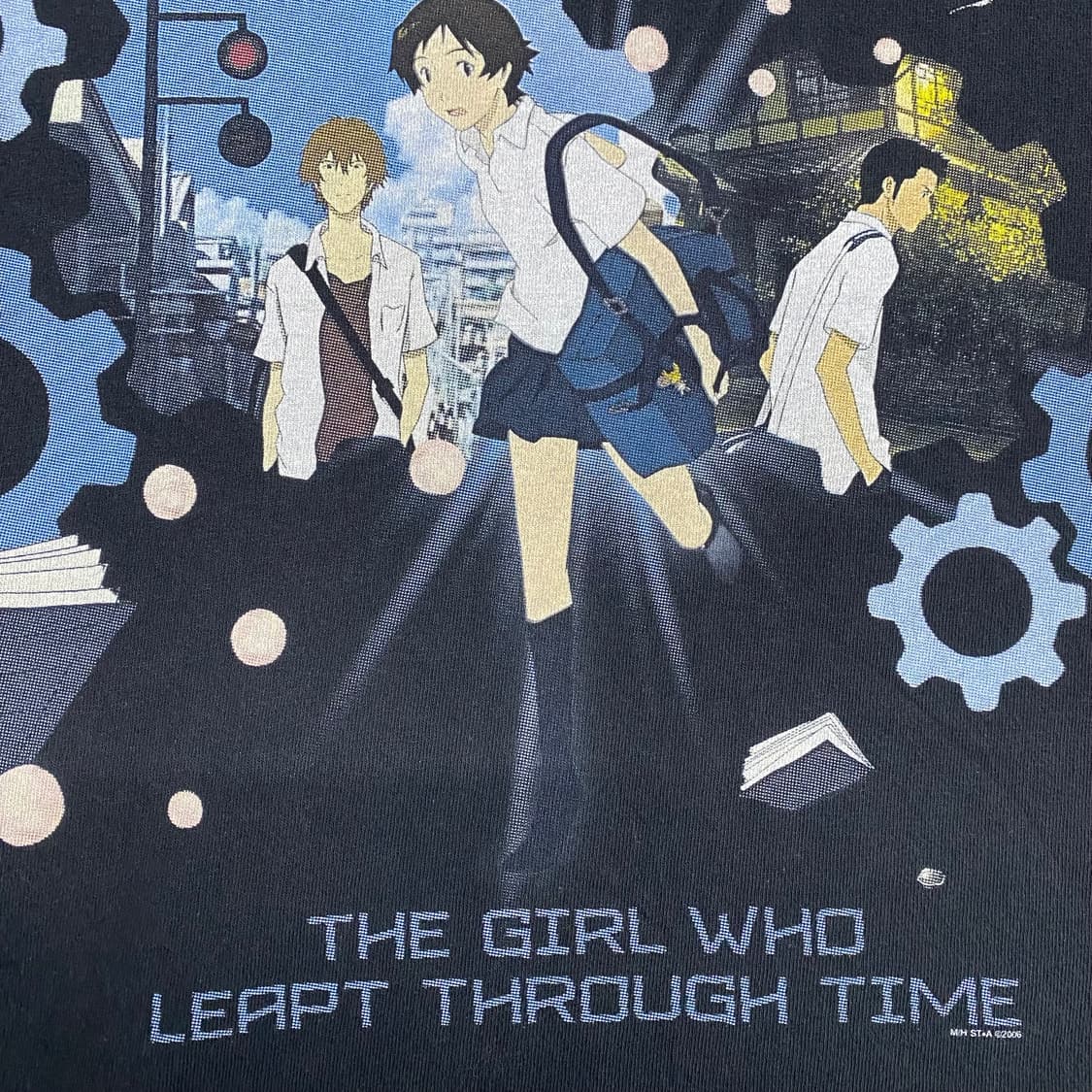 시달소 시간을달리는소녀 부틀렉 애니메이션 티셔츠 상품이미지6
