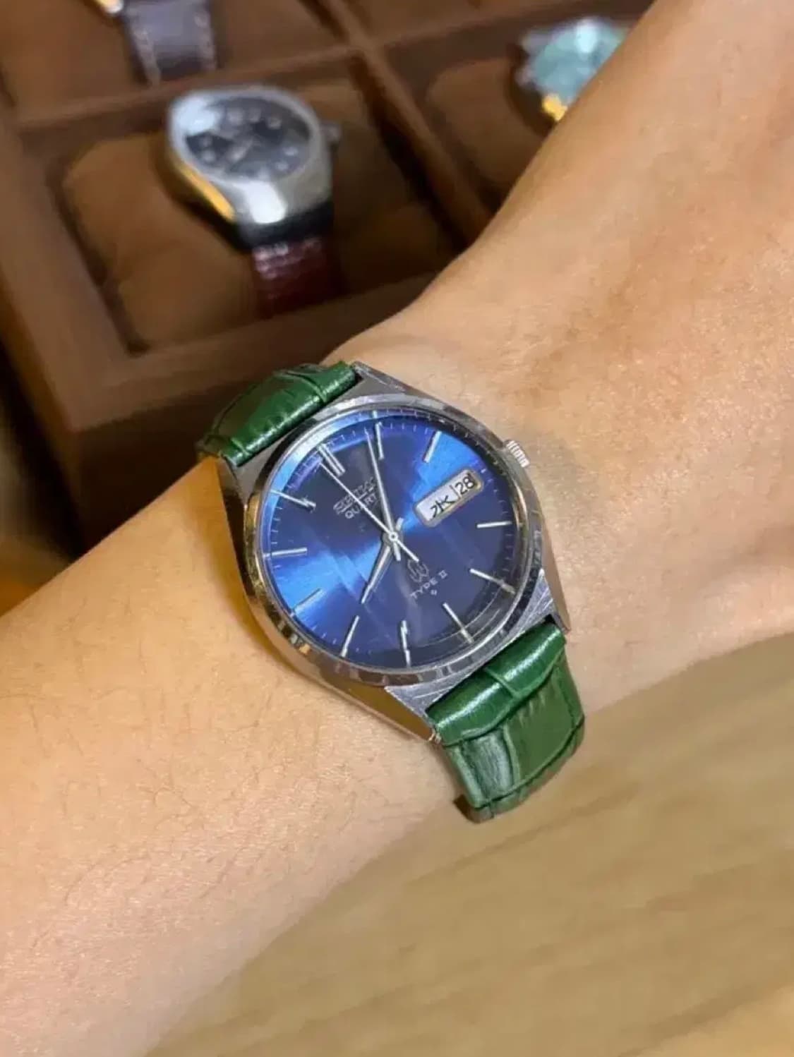 세이코 타입2 청판 한자판 쿼츠  상품이미지2