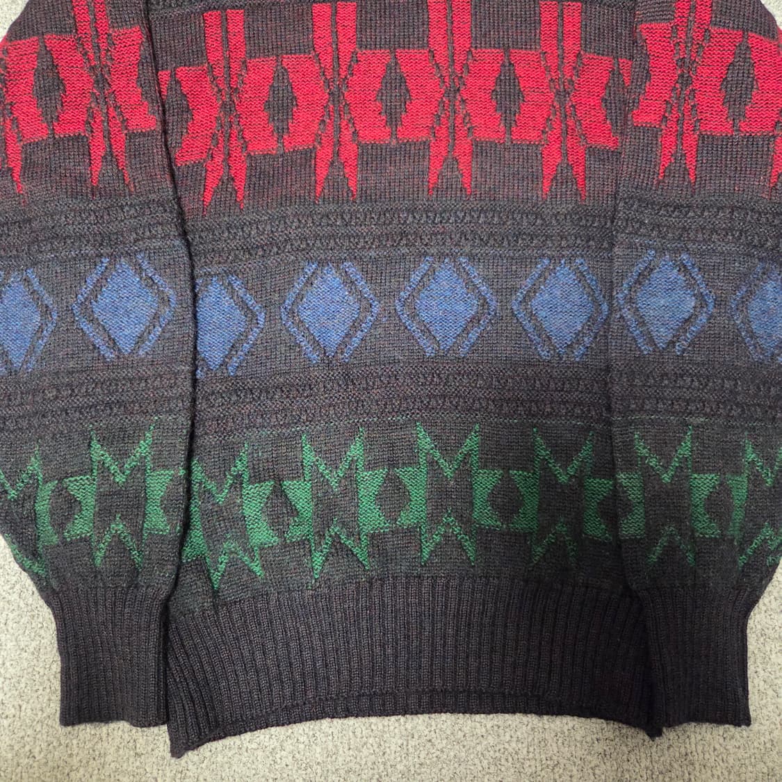 Boston Traders 빈티지 노르딕 울 니트 L(100) 상품이미지3