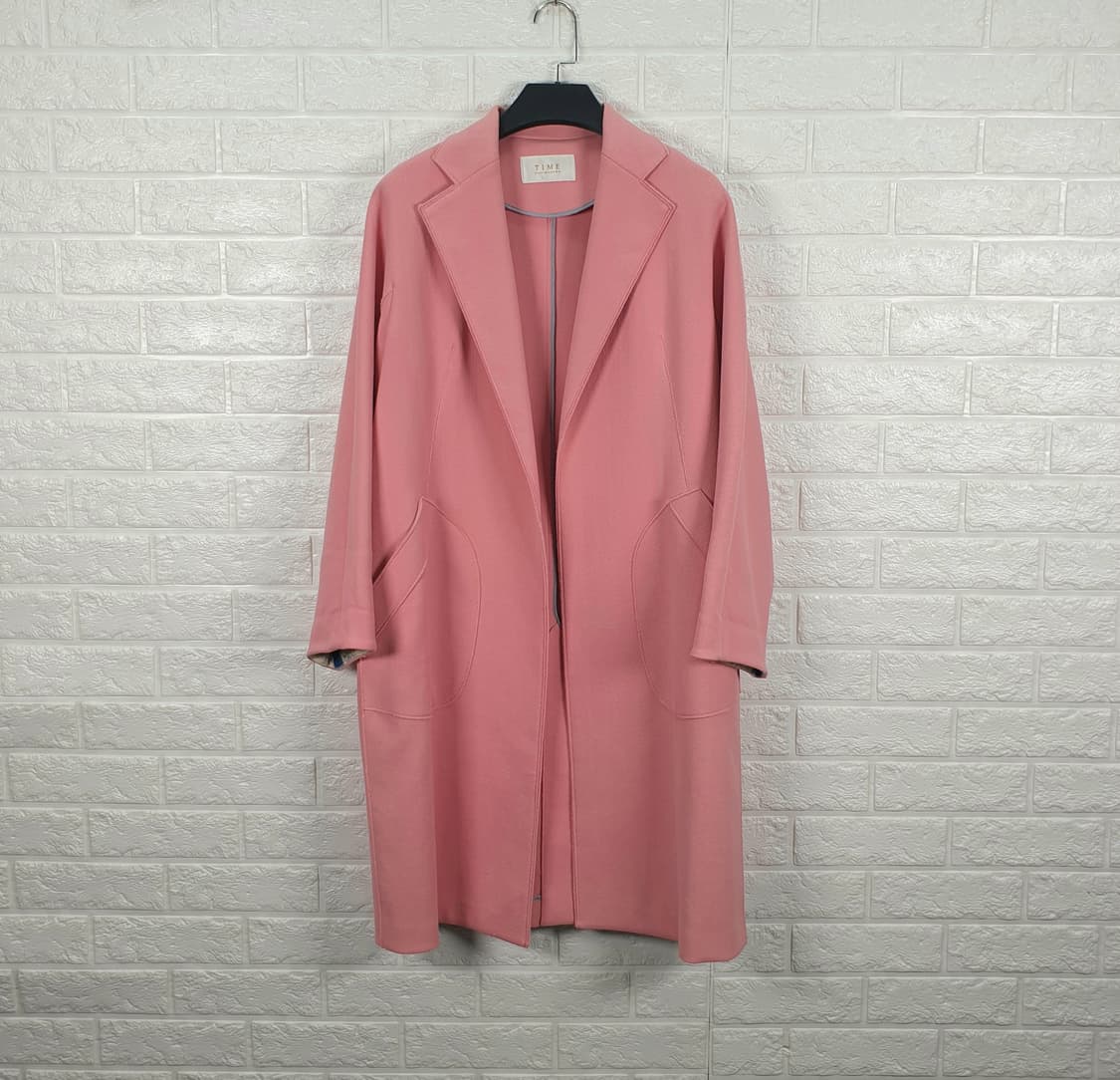 [55-66]한섬 타임 오버핏 간절기 코트 상품이미지1