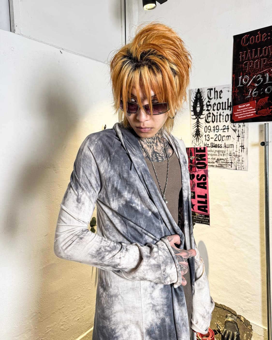 g.o.a – Tie-Dye Long Cardigan 상품이미지3