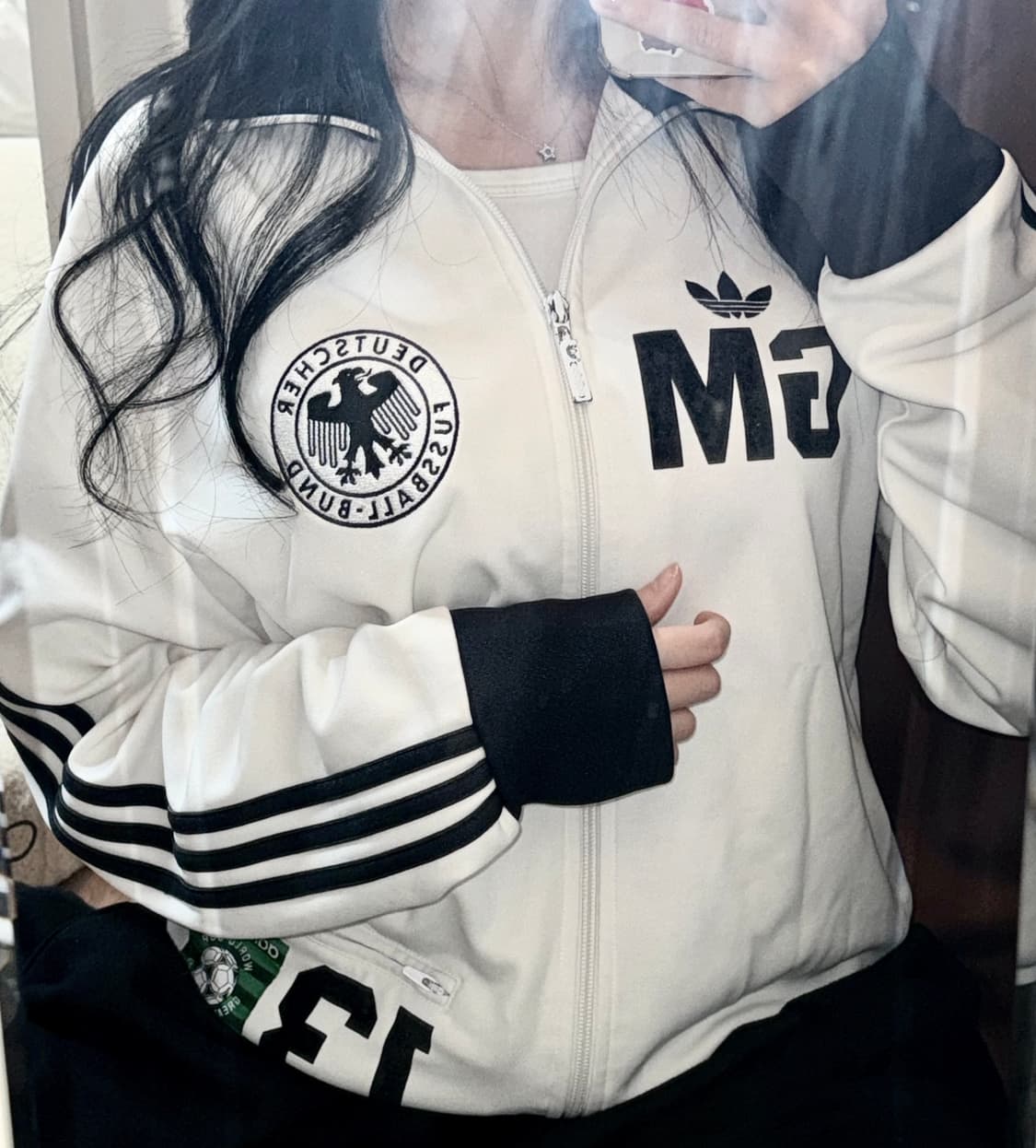 🐰아디다스 독일 화이트 데일리 져지 트랙탑🖤 상품이미지1