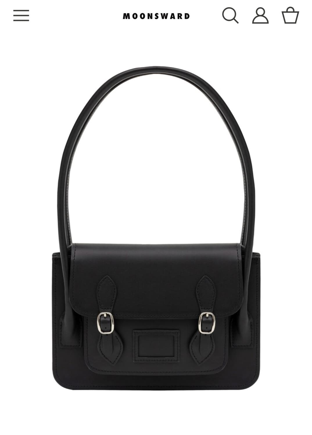 문스워드 블랙 샤첼백 가방 상품이미지1