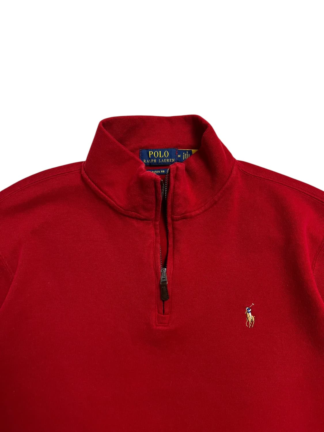 폴로 반집업 니트 상품이미지5