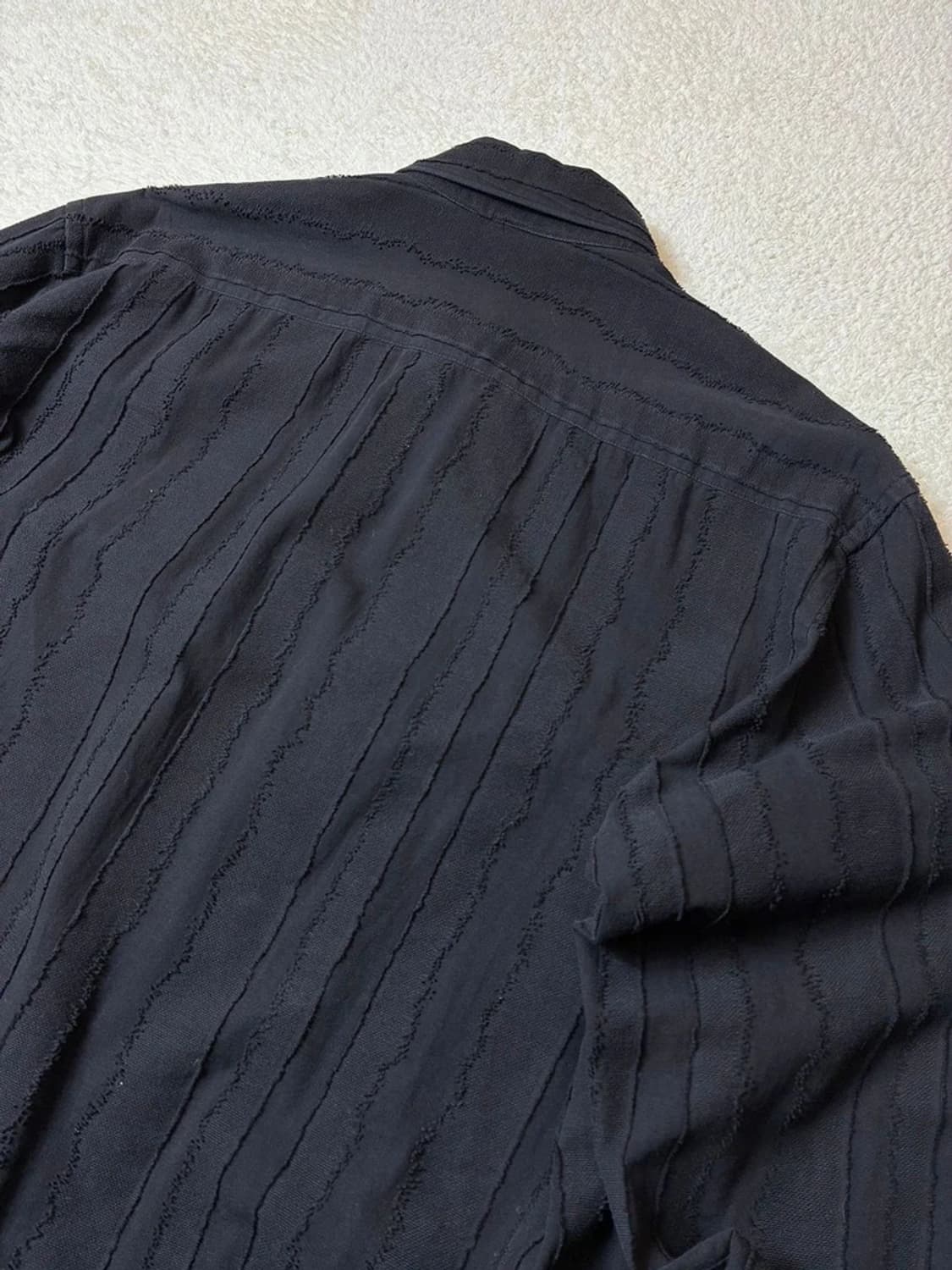 언어펙티드 22ss 코튼 빈티지드 셔츠 PN6366    상품이미지6