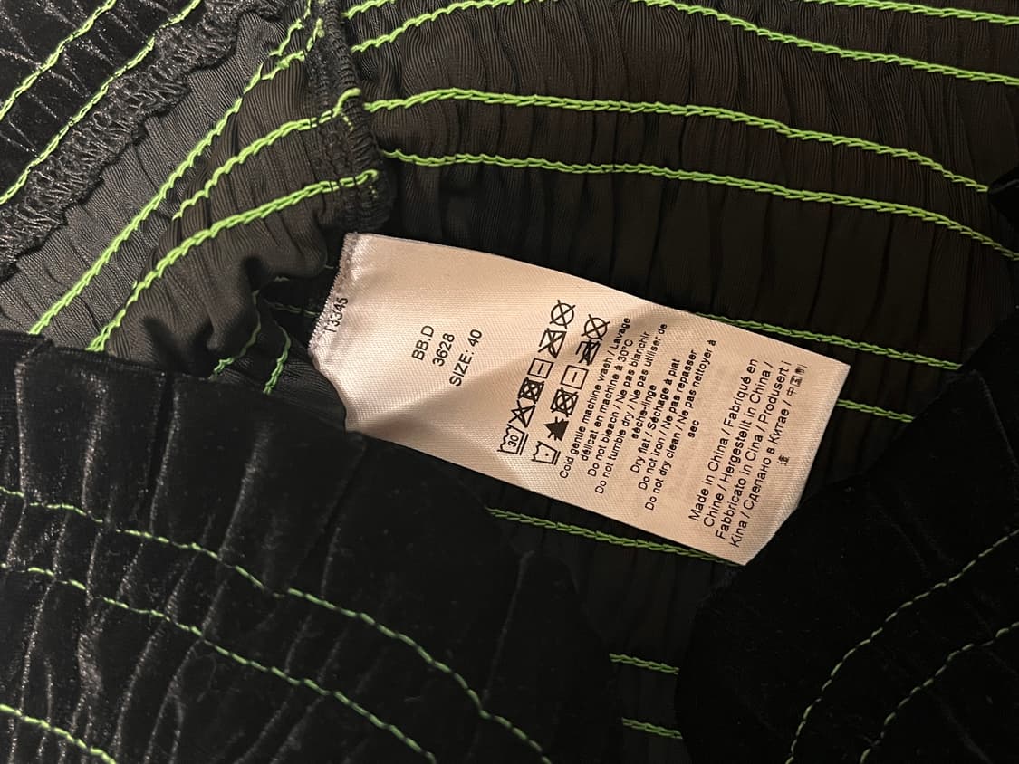 가니 벨벳 뷔스티에 40 새상품 상품이미지3