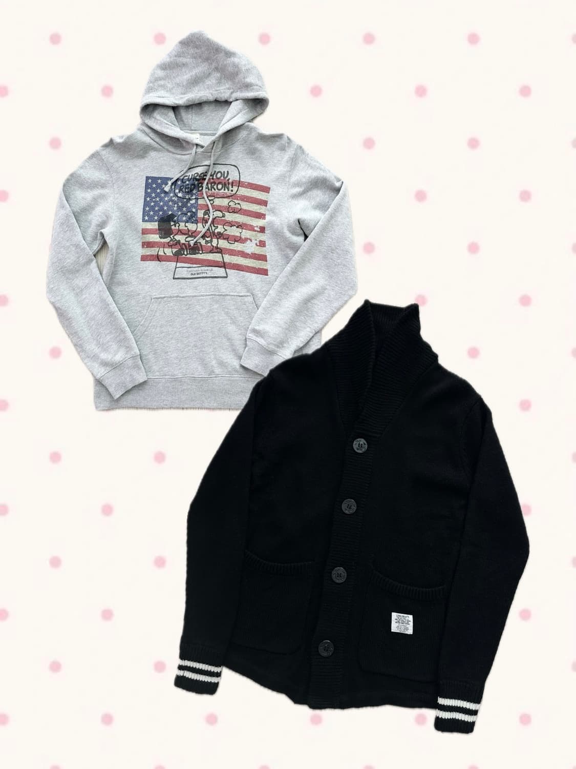 jpn 키치 러힙 웨스턴 괴짜 레이어드 상의세트 상품이미지7