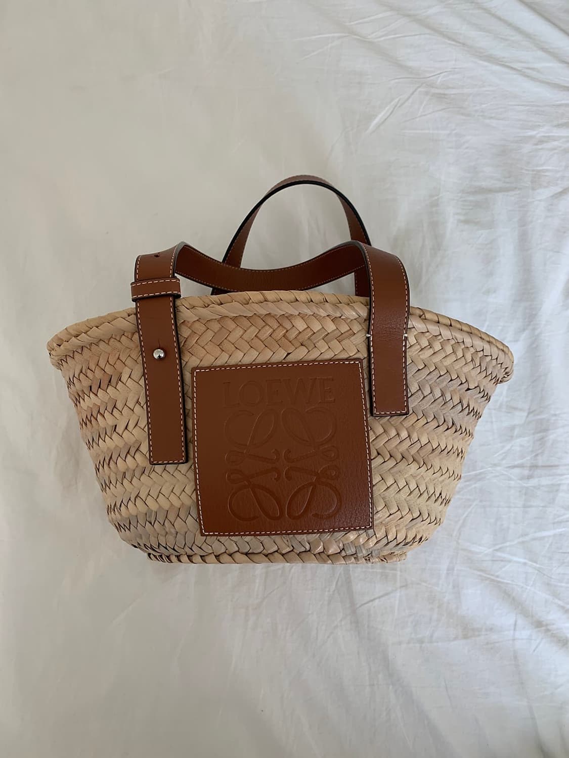 로에베 라피아 라탄 바스켓백 상품이미지2