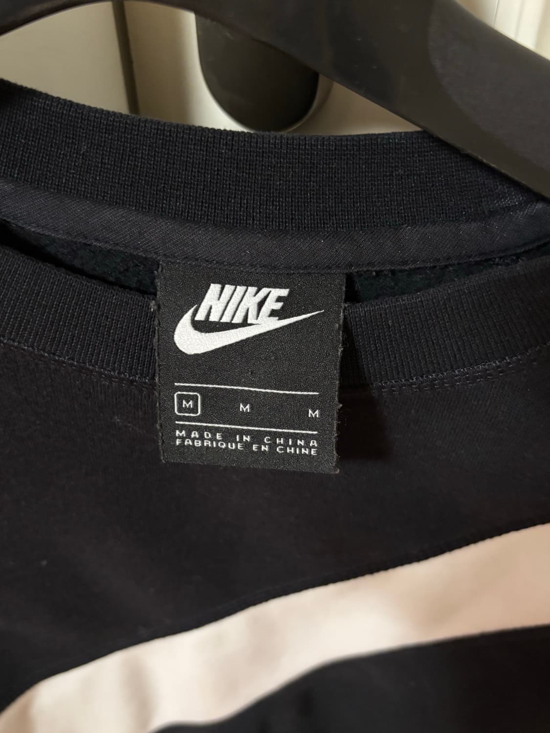 나이키 빅스우시 크롭 맨투맨 블랙 M 상품이미지3