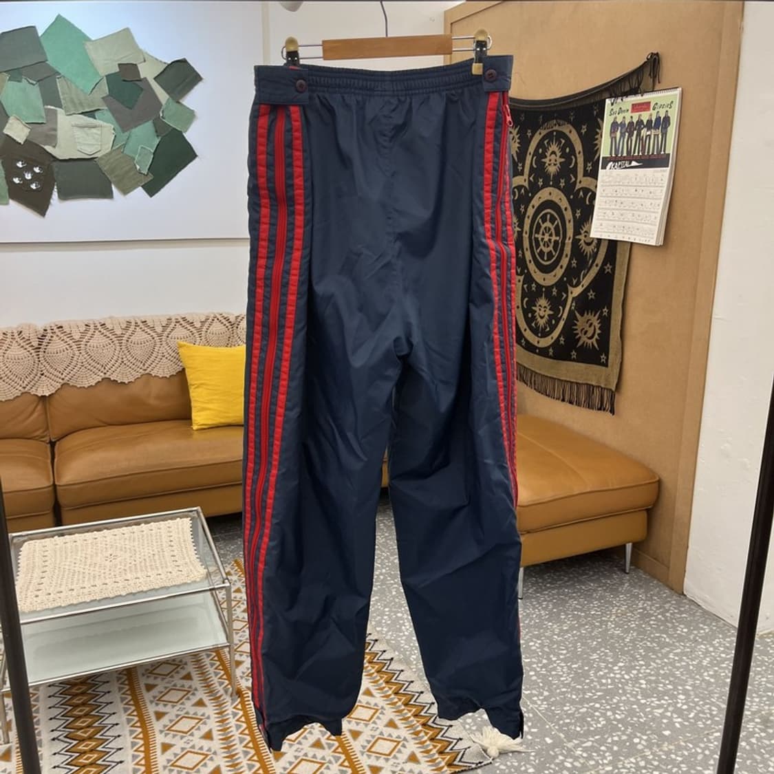 아디다스 올드스쿨 레트로 90s 사이드지퍼 트랙팬츠 30인치 C10846 상품이미지4