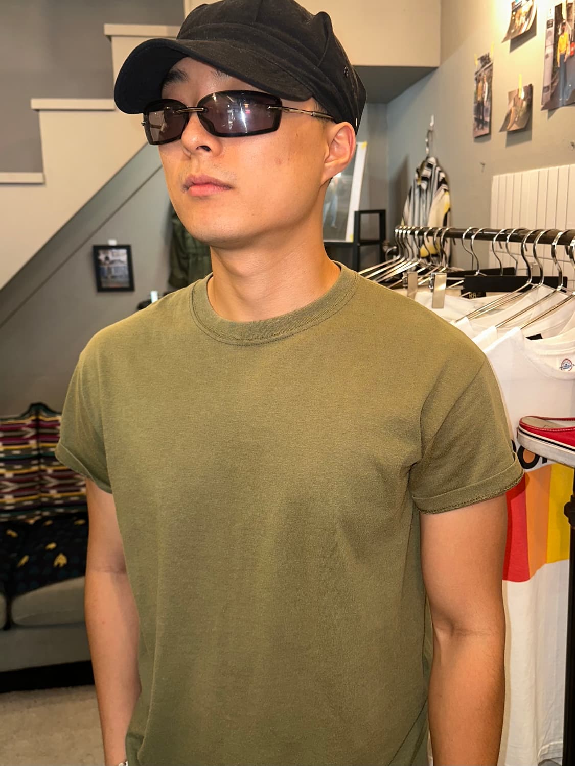 American Duke material cotton T-shirt 상품이미지3
