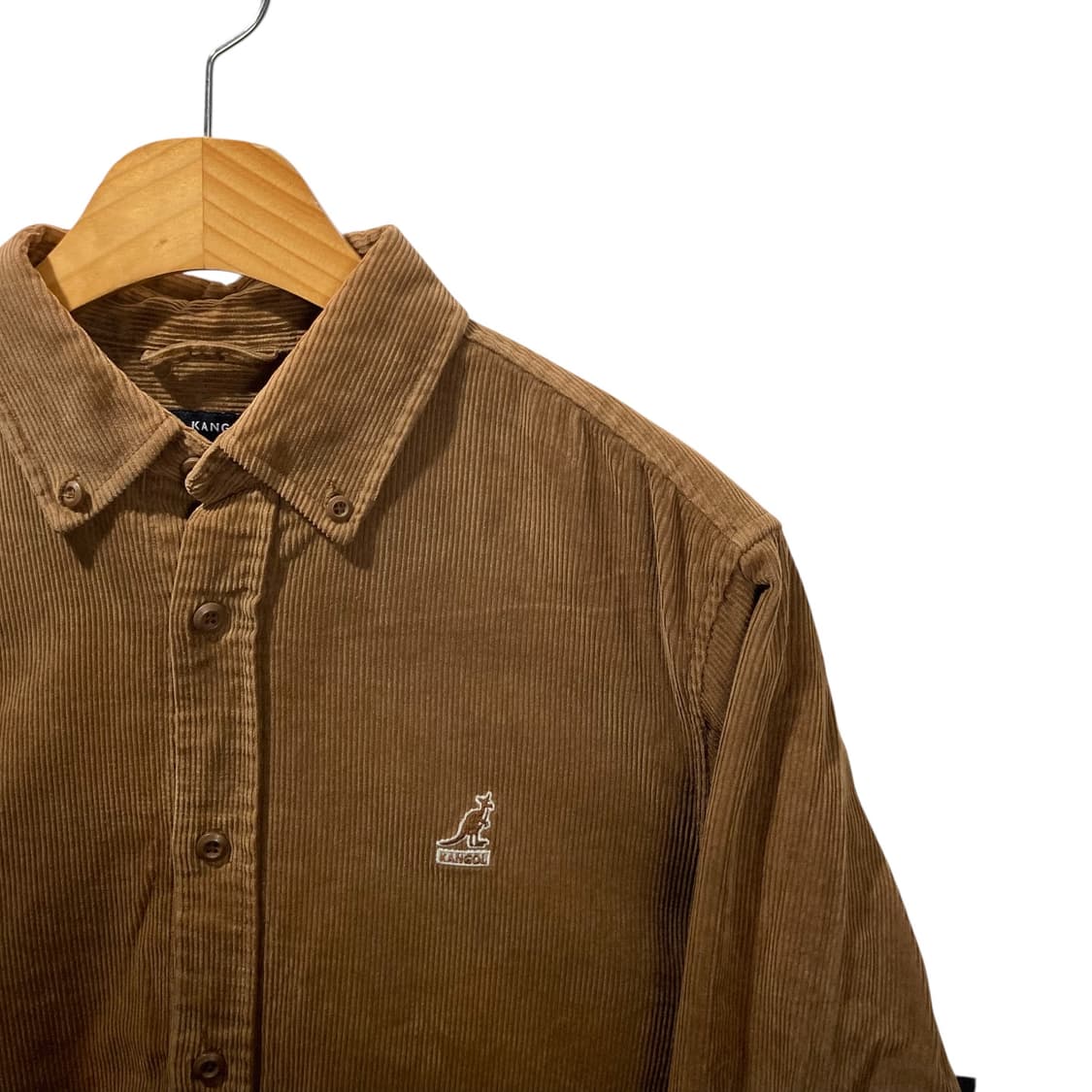 캉골 베이지 코듀로이 셔츠 상품이미지3