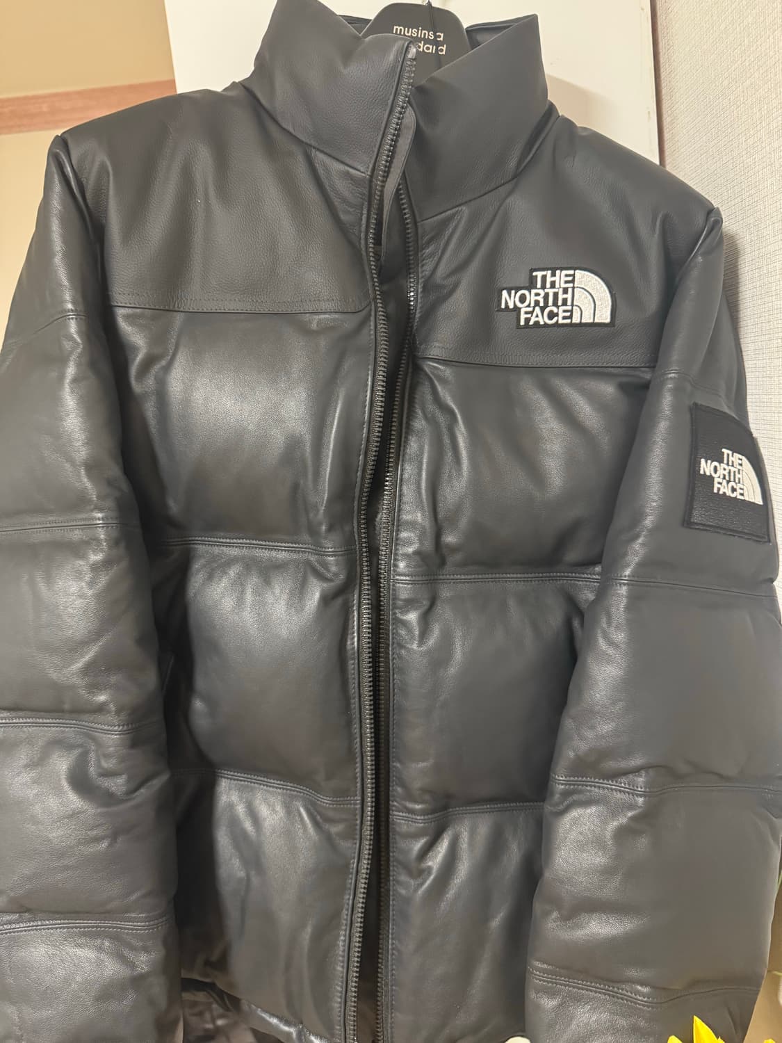 노스페이스 에코 레더 눕시패딩 상품이미지1