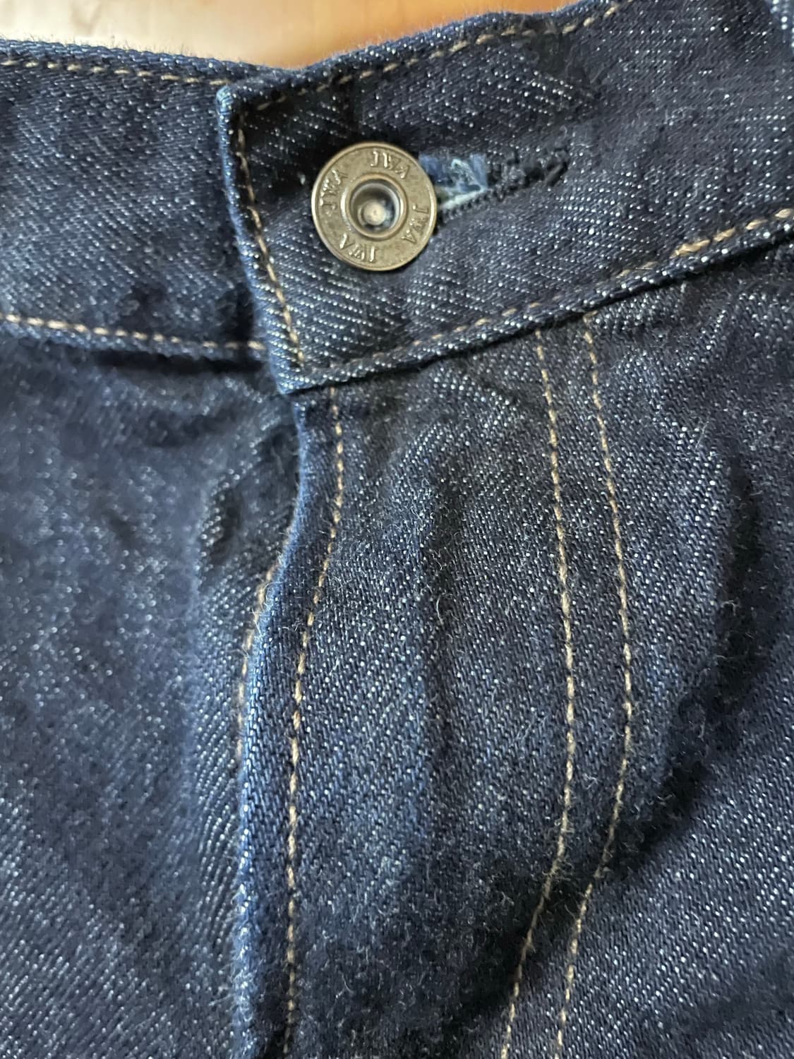 유니클로 jwa 스트레이트진(셀비지) 33인치 상품이미지4