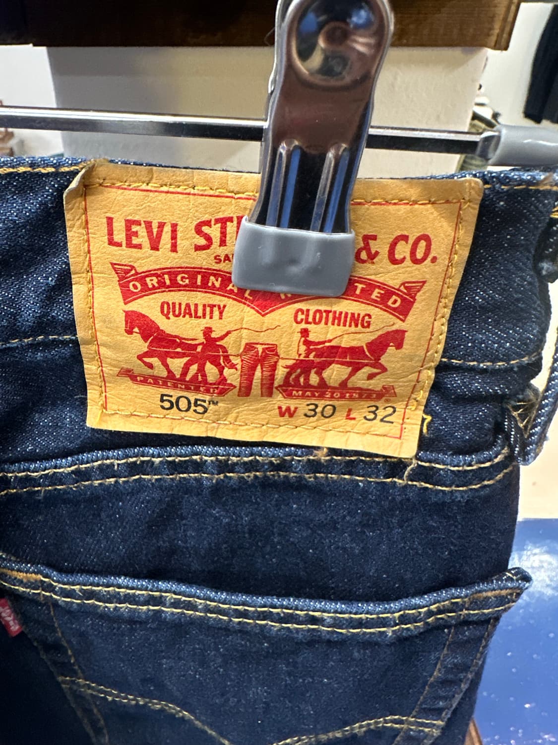 Levis 리바이스 505 mexico 데님팬츠 상품이미지4