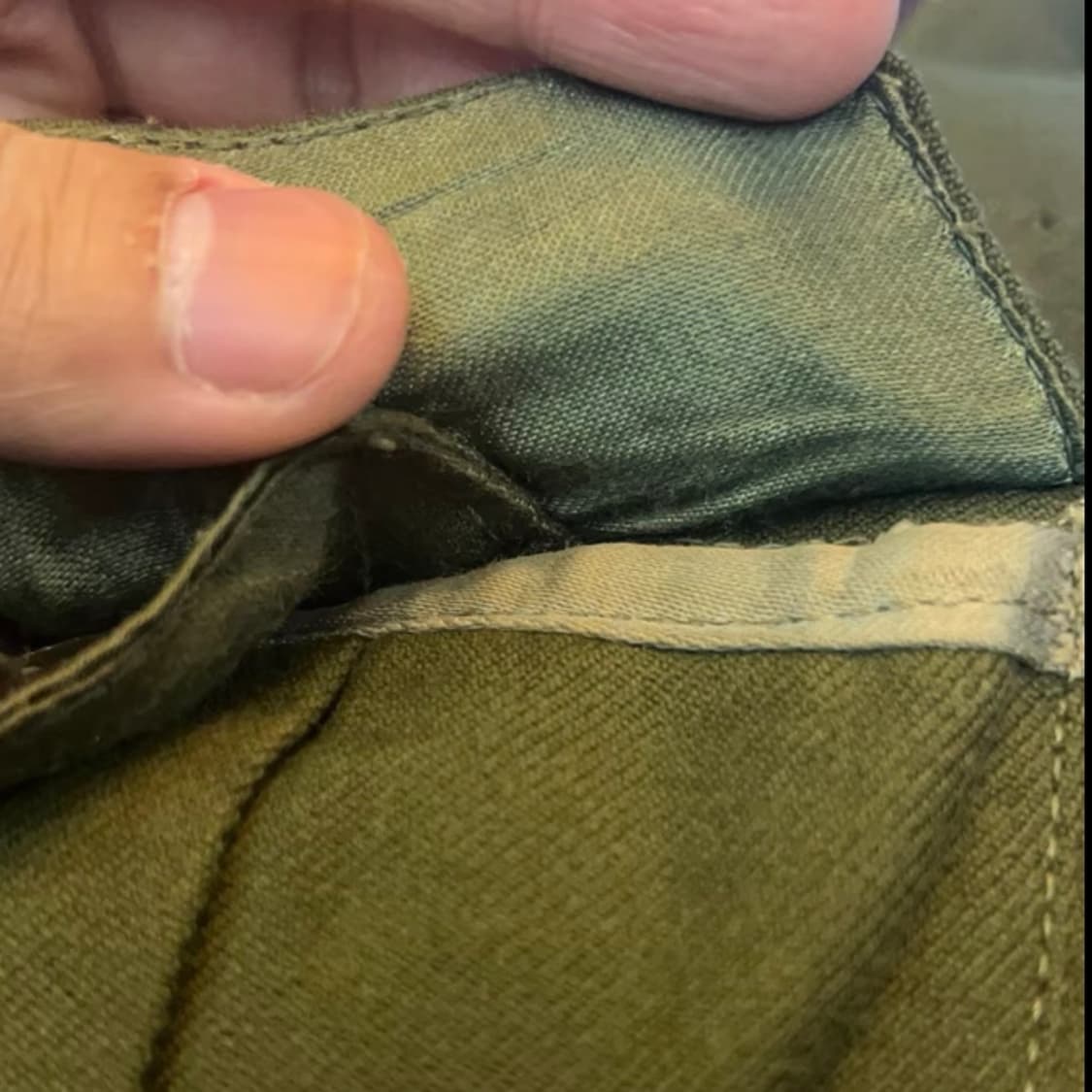 70s Vintage 그리스군 울 아이크(Ike) 자켓 (아이젠하워 자켓 상품이미지3