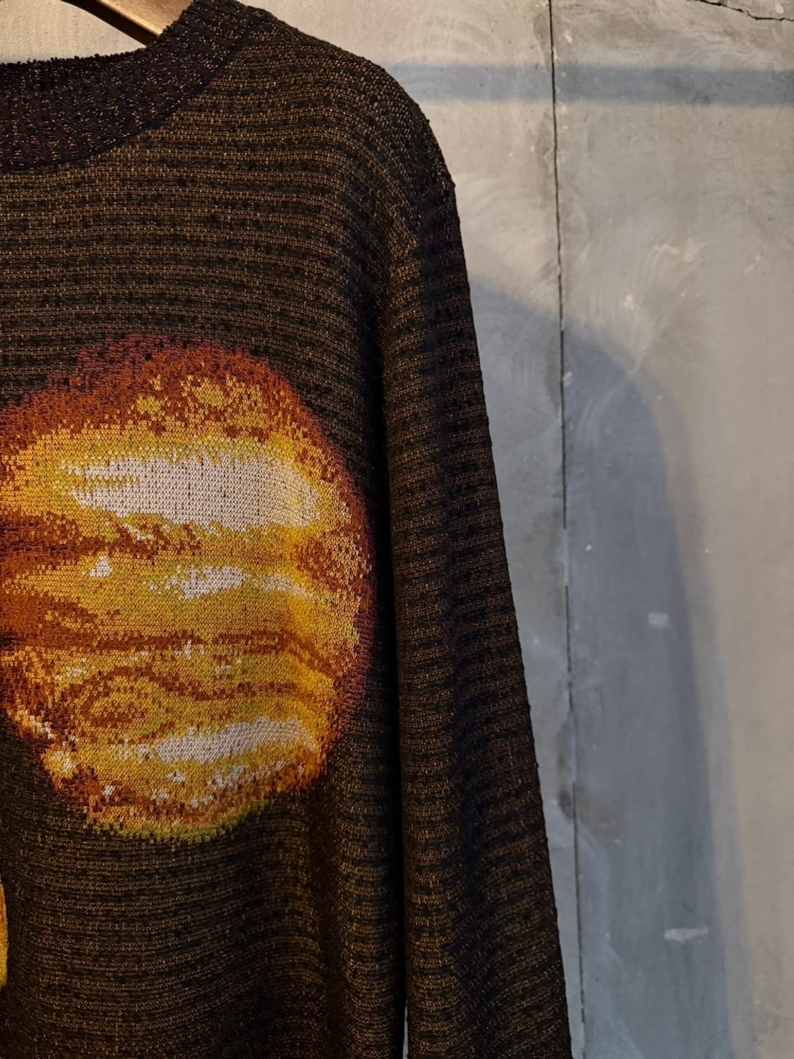 미쏘니 그래픽 니트 100~105 상품이미지6