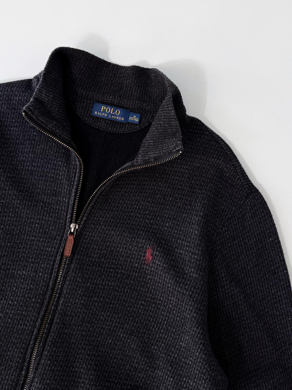 폴로 랄프로렌 신형 딥챠콜 후리스 집업 자켓 상품이미지2