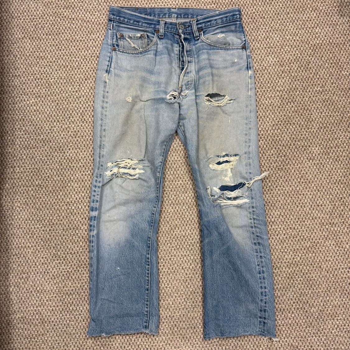 리바이스 501 70s 80s USA 셀비지 levis 빈티지 구제 워싱 상품이미지2