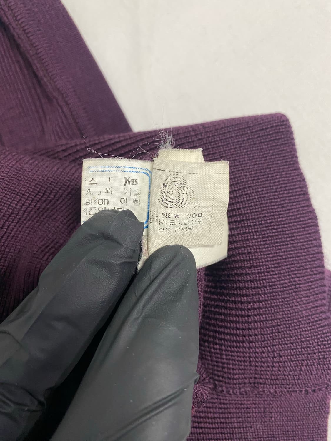 입생로랑 YSL 울 니트 조끼 베스트 L <667> 상품이미지5