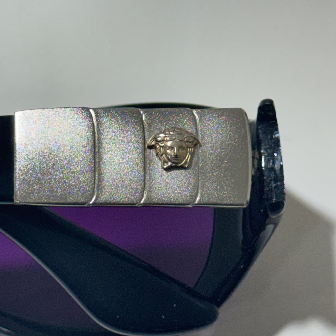 [Deadstock] 빈티지 베르사체 C215 메두사 로고 안경 상품이미지10