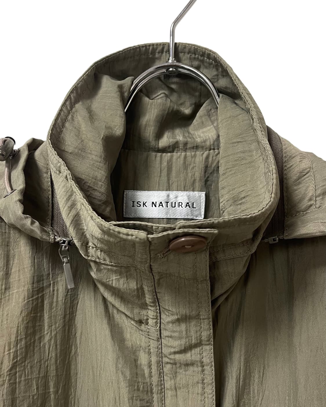 Crinkle Fishtail Long Parka 상품이미지3