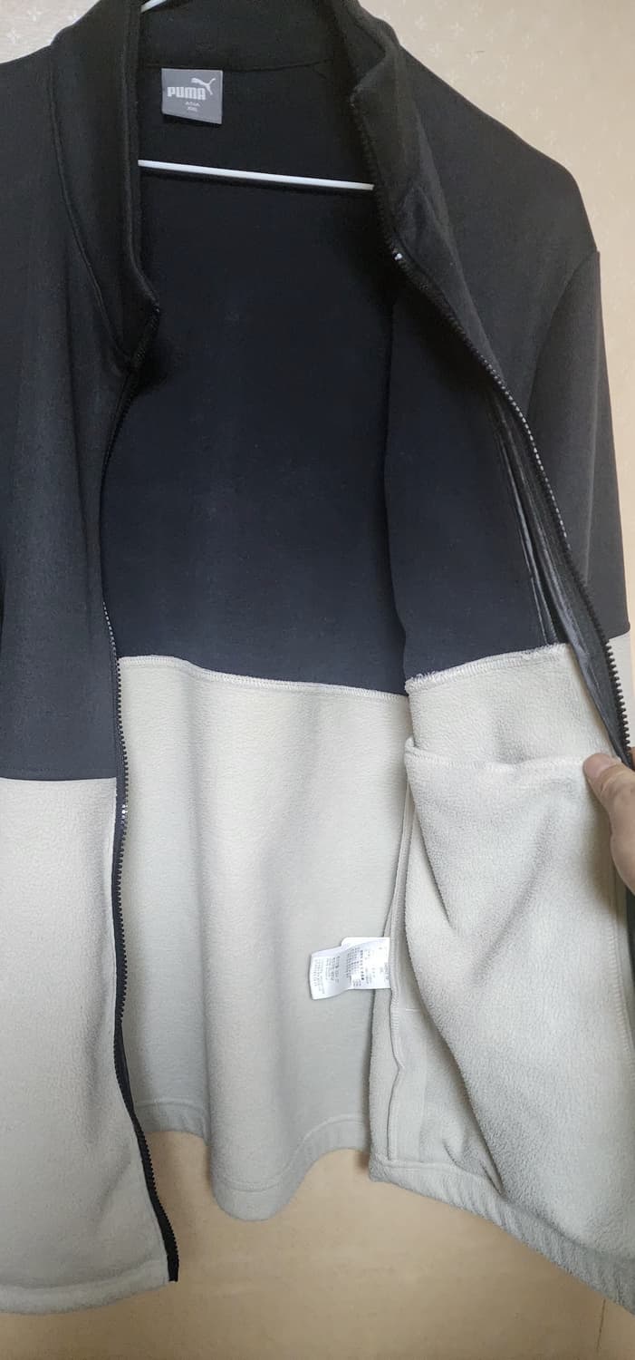 푸마 남성 엑티브 기모 플리스 후리스점퍼110 새급 신형 상품이미지3