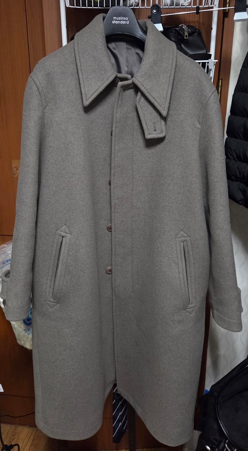 쿠어 mtr 발마칸 코트 멜란지토프 상품이미지2