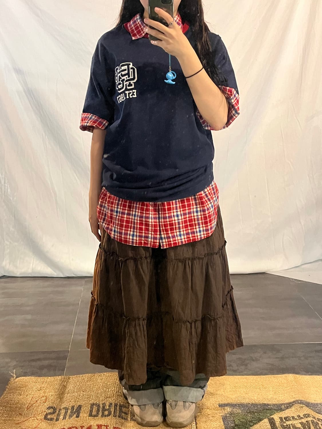 Bohemian faded skirt 상품이미지4