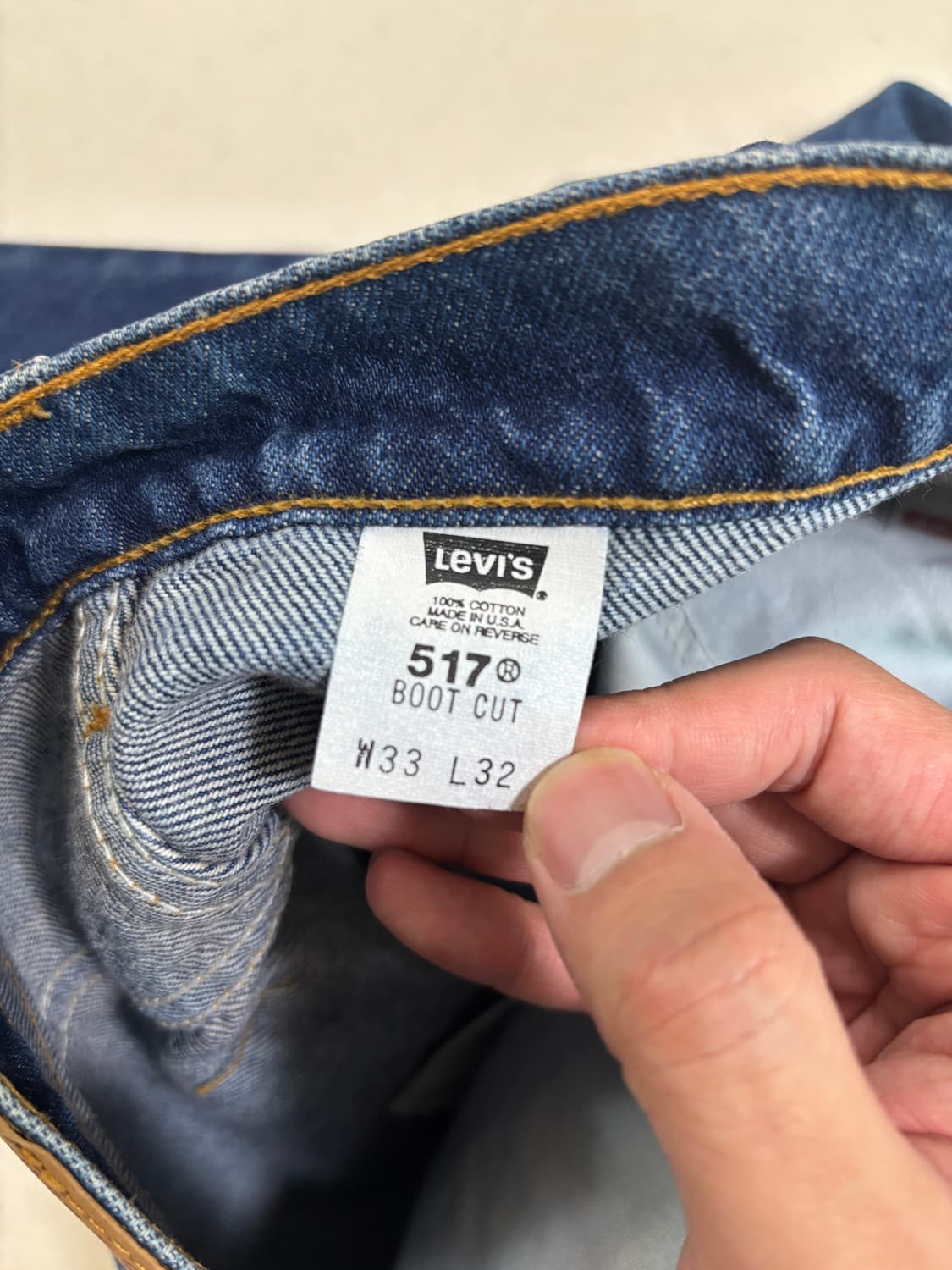 Usa 리바이스 517 98년 생산 30~31 상품이미지5