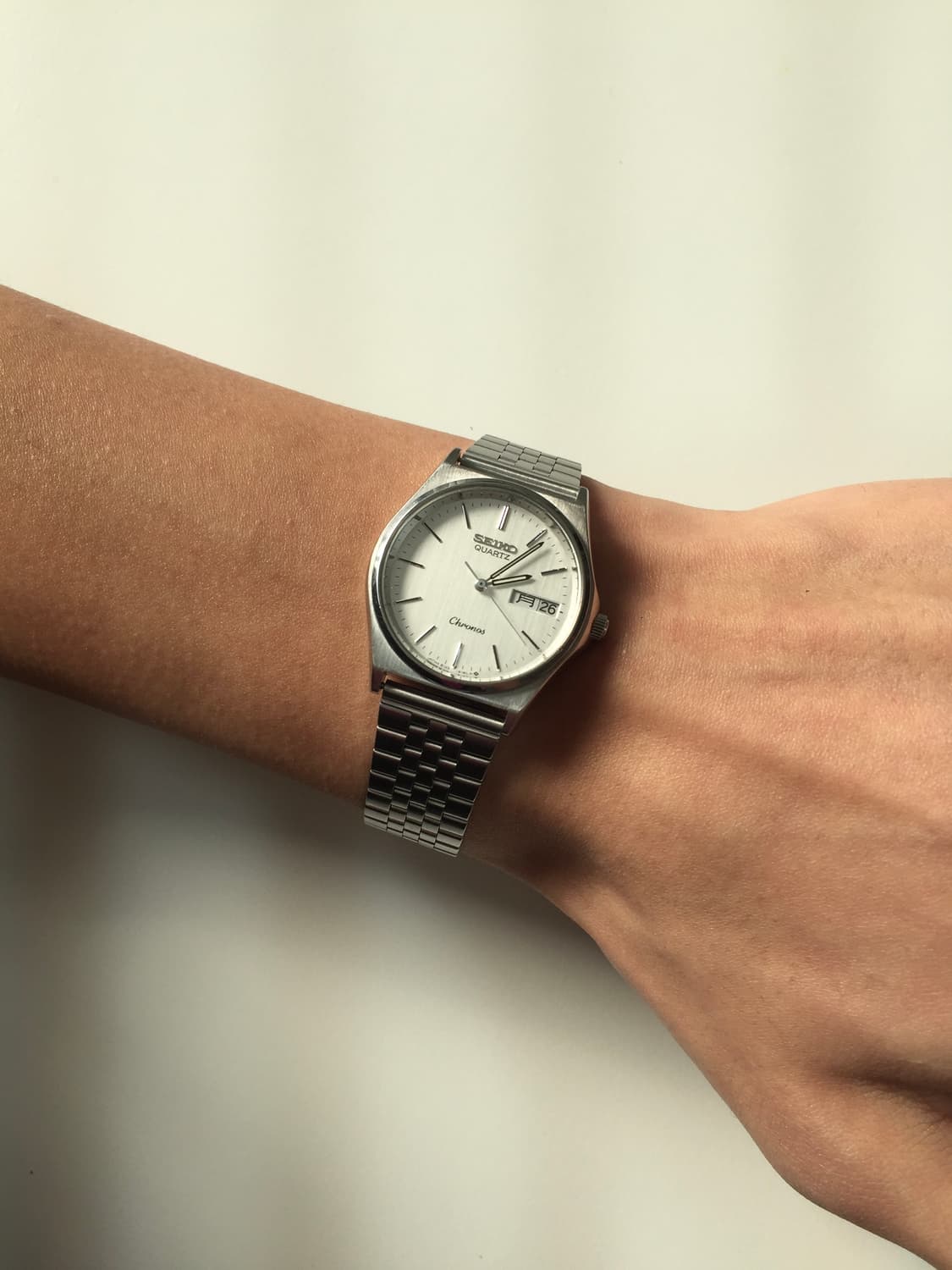 80s seiko chronos quartz day-date 상품이미지3