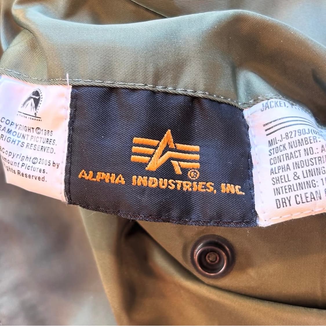 00's 알파인더스트리 리버시블 ma-1 상품이미지7