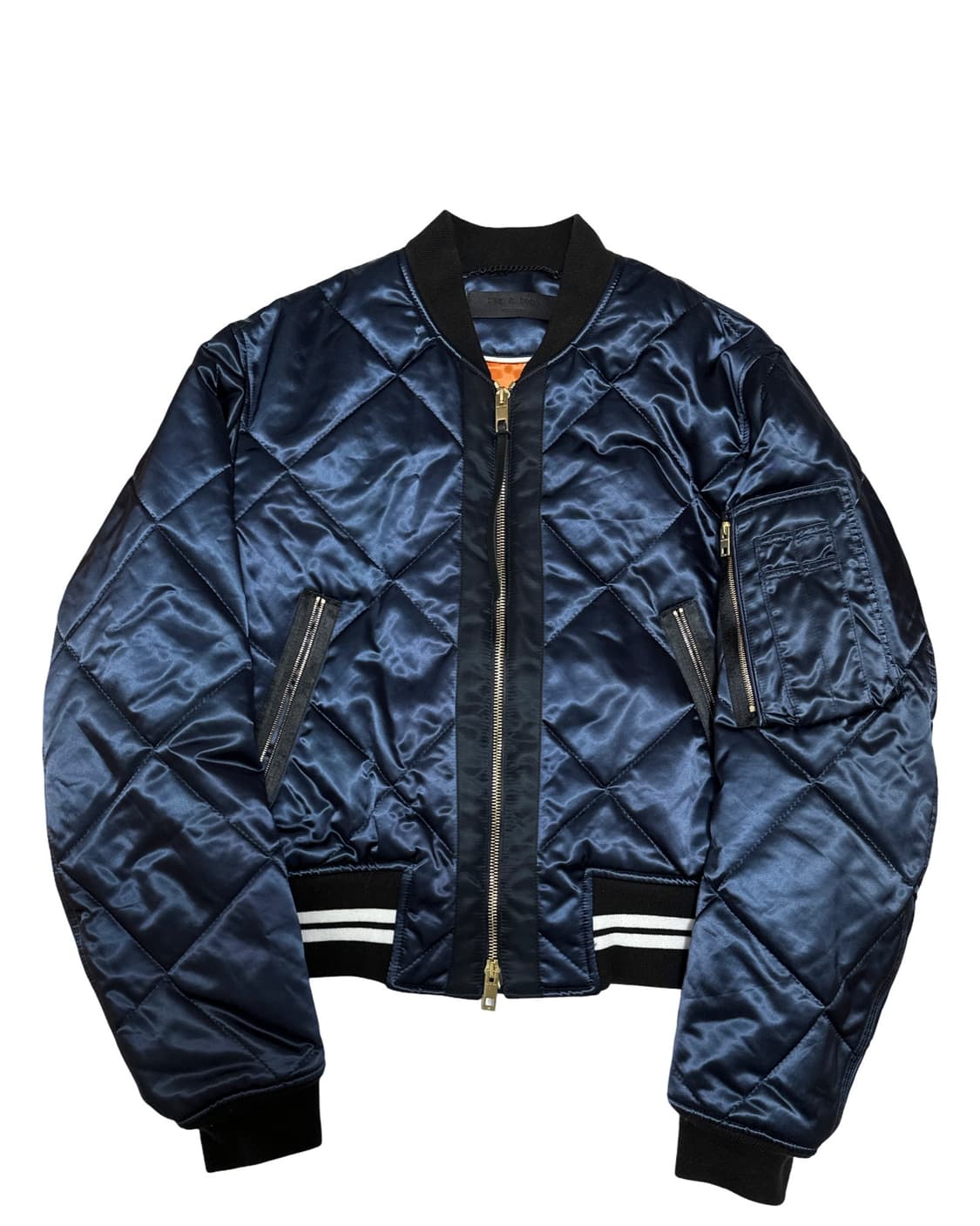 랙앤본 퀼팅 봄버 자켓 상품이미지1