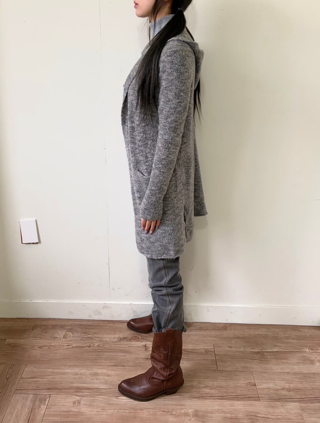 GAP 알파카 후드가디건 상품이미지8