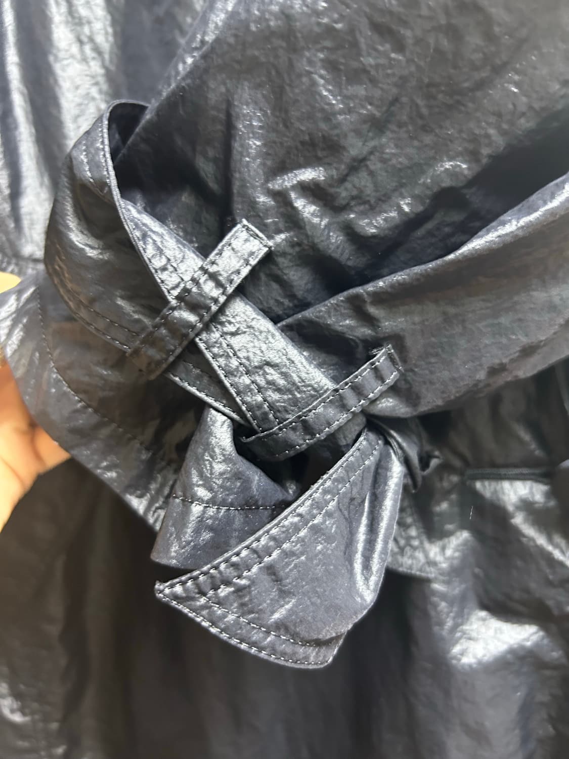 일본브랜드 styling/ 브랜드의 블랙 코트 상품이미지5