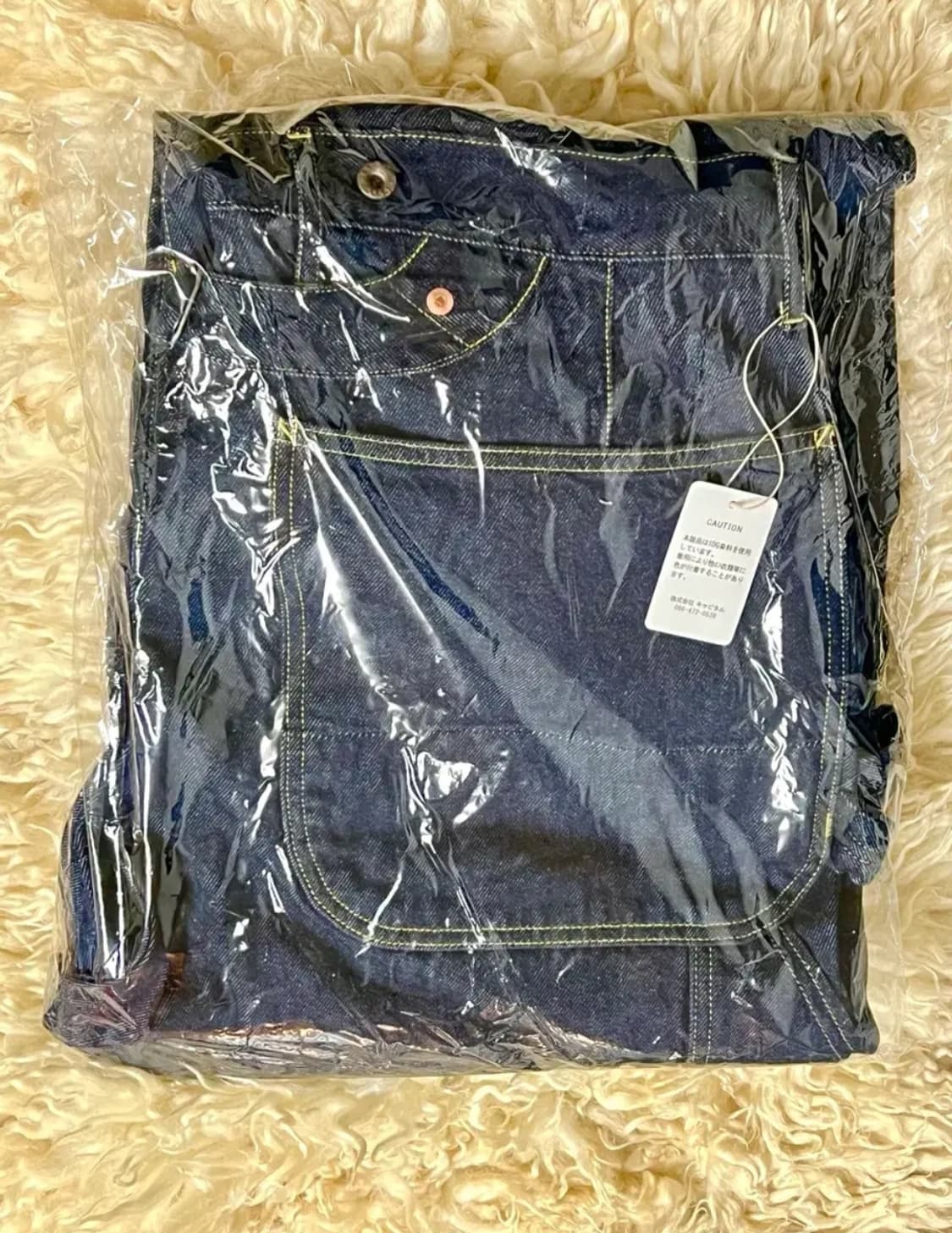 새제품)) 캐피탈 11.5온즈 데님 럼버 팬츠 1 상품이미지3