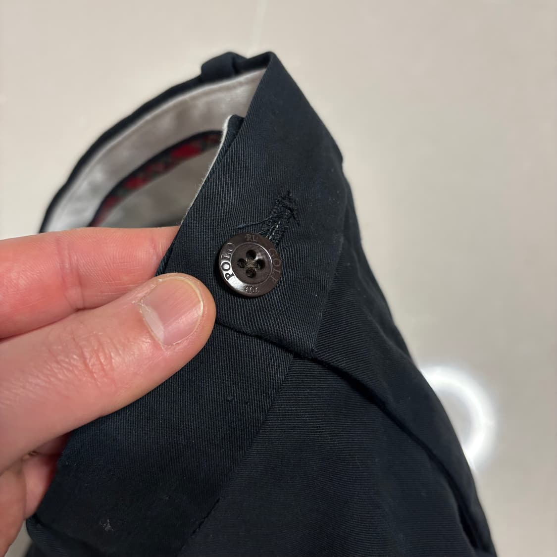 정품 폴로 랄프로렌 블랙 치노팬츠 스판 면바지 30인치 상품이미지7