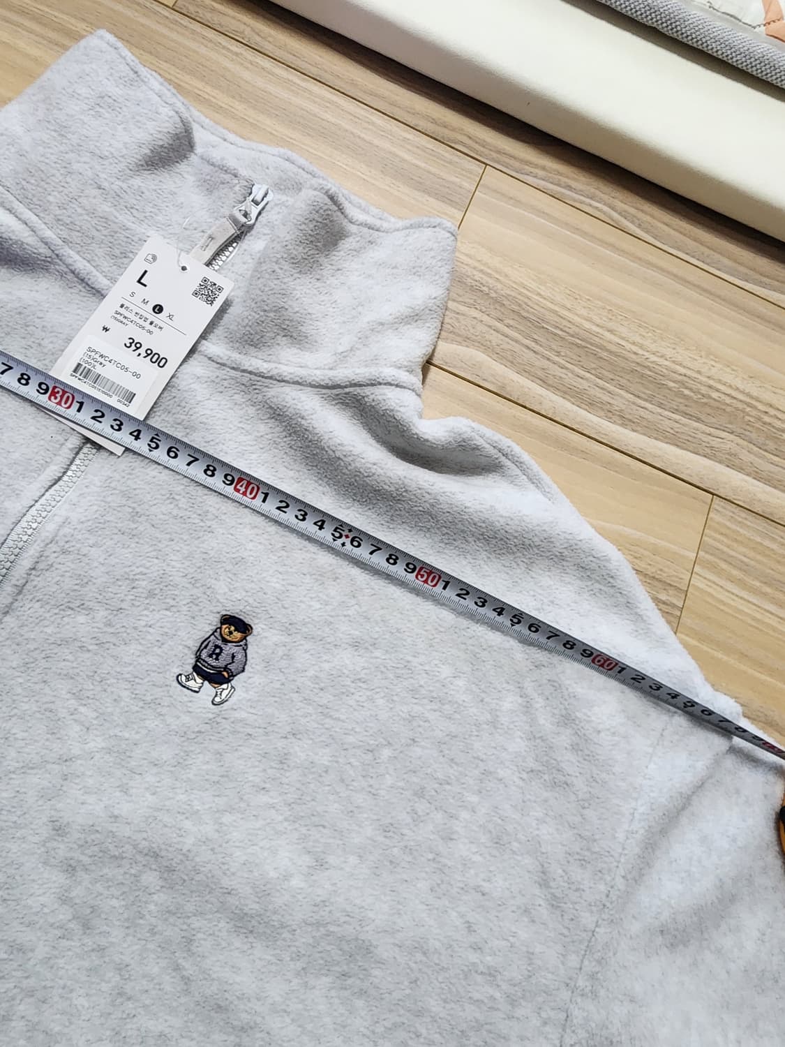 스파오플리스반집업풀오버바지세트셋업 상품이미지2