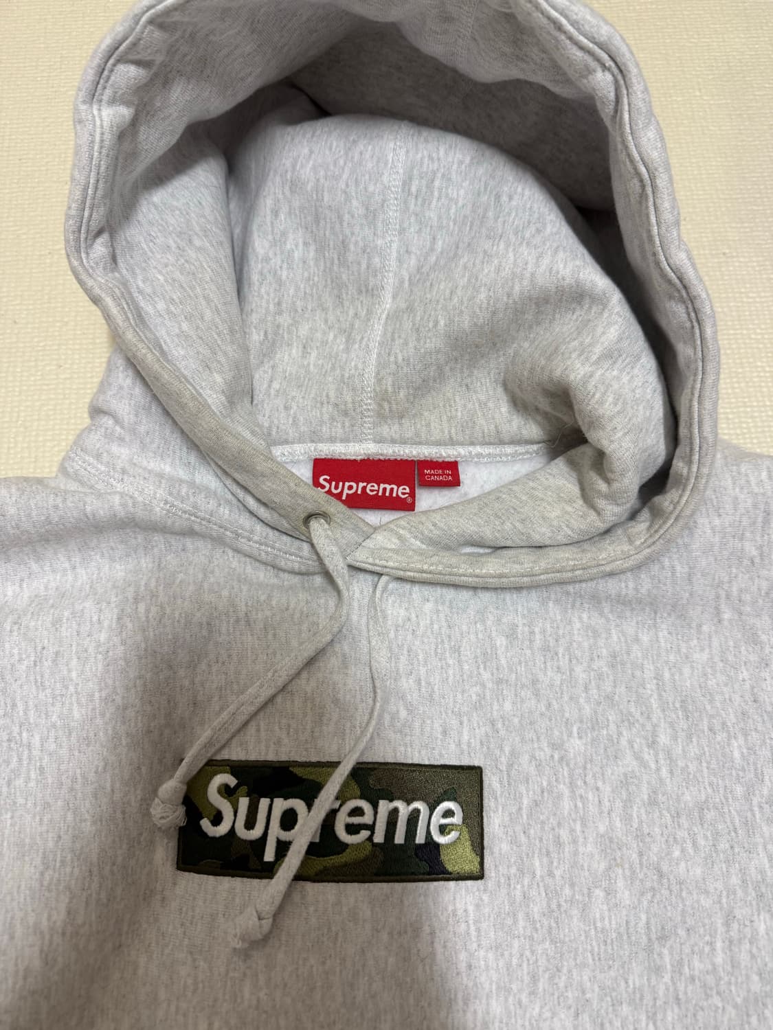 슈프림 카모 박스 로고 후드 상품이미지2