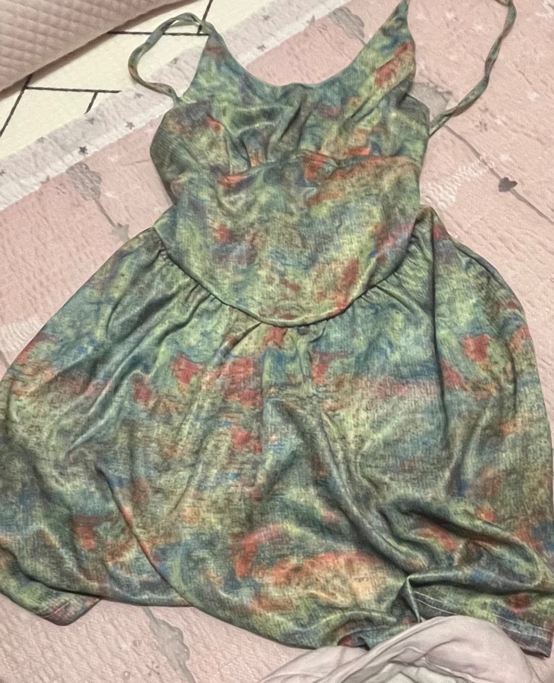 페어리 그린 원피스 상품이미지1