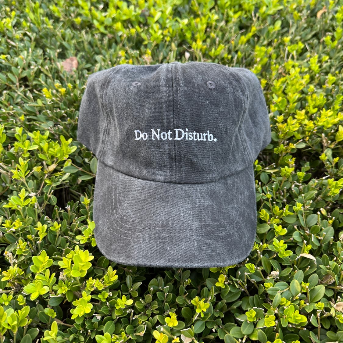 USA donotdisturb 빈티지 모자 볼캡 피그먼트 상품이미지1