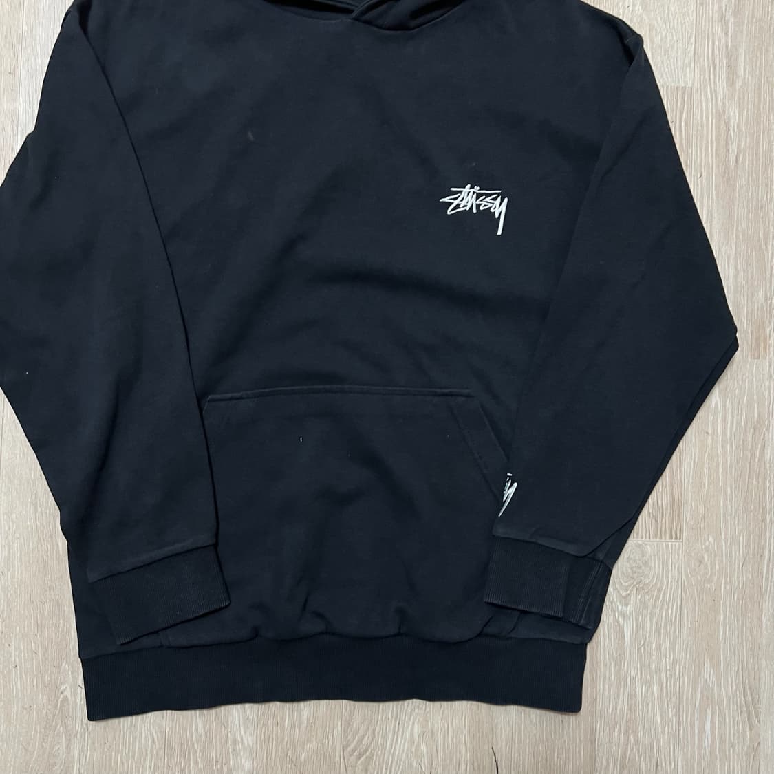 스투시 스탁 로고 후드티 L/100  상품이미지4
