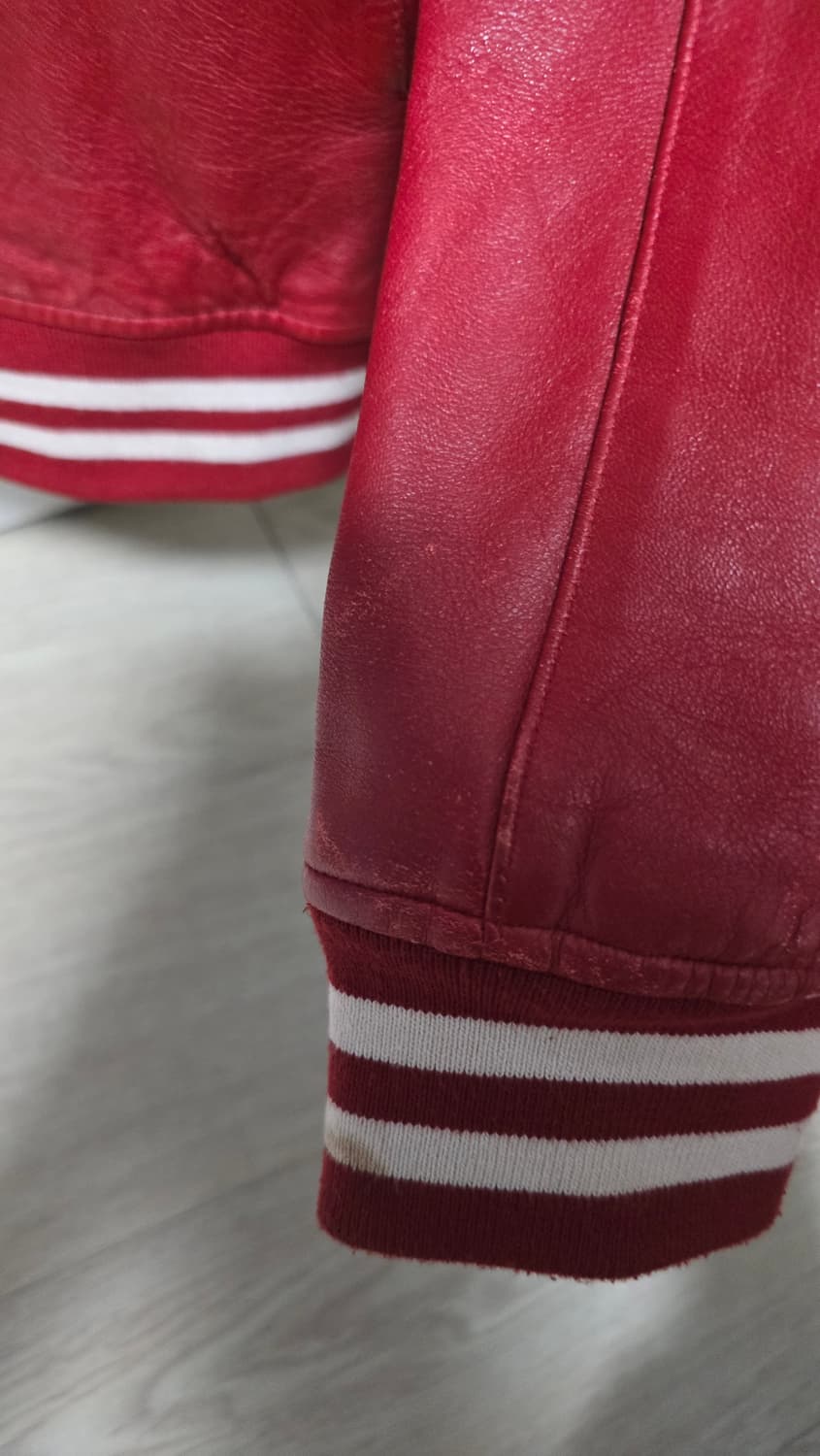 슈프림 뉴욕양키즈 레더자켓 상품이미지5