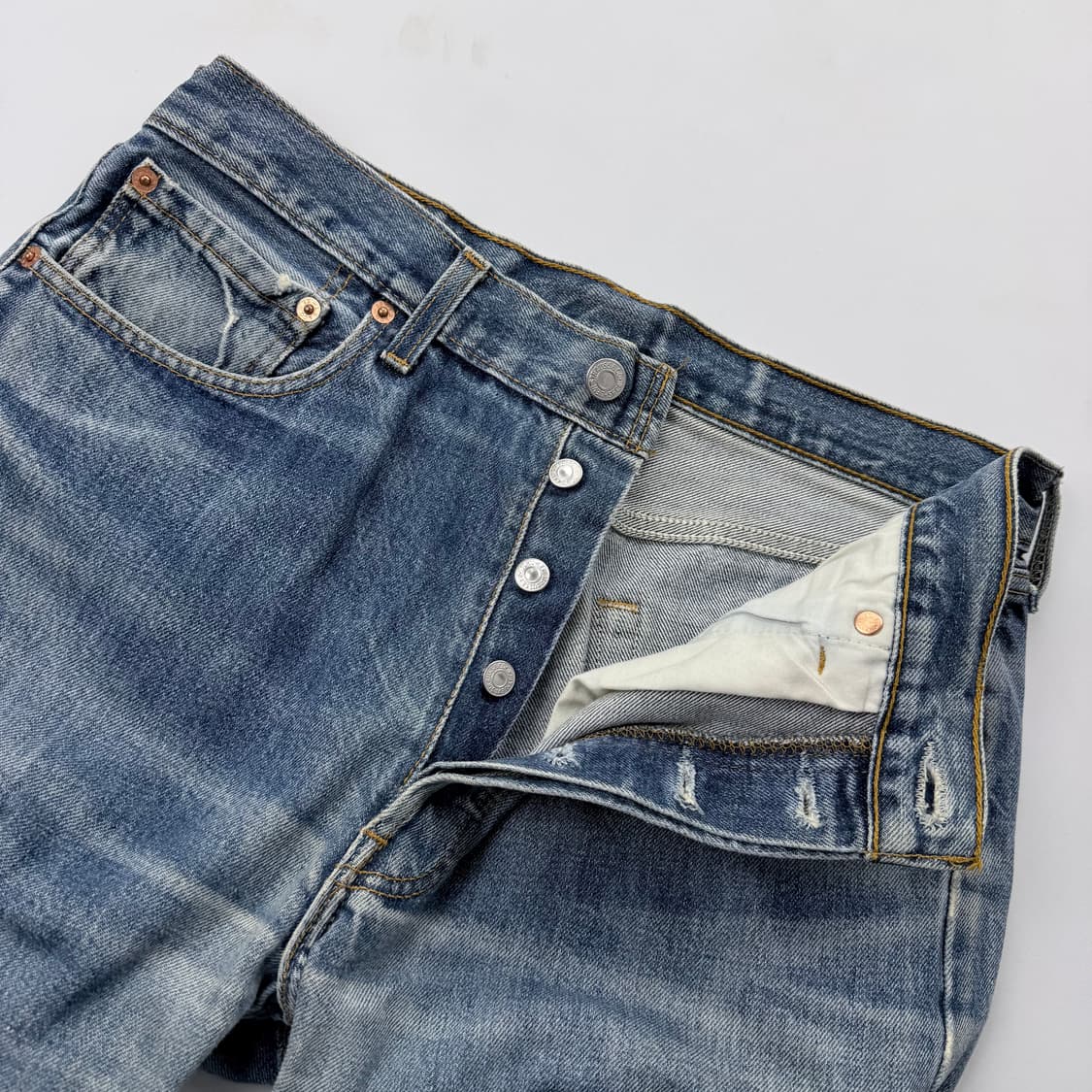 90s 리바이스 501 UK 데님팬츠 상품이미지4