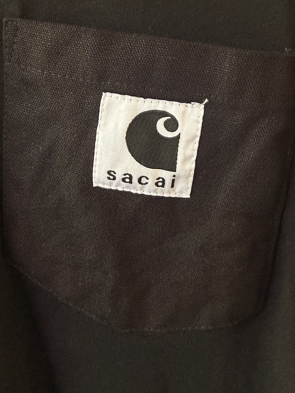  사카이(Sacai)X 칼하트 WIP(Carhartt WIP) 포켓반팔티 상품이미지2